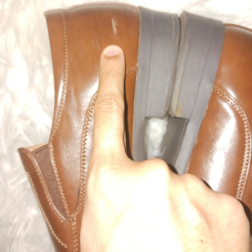 Men brown elegant casual pointed toe shoes - Picture 12 of 14